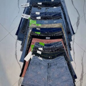 50 pcs shorts jeans