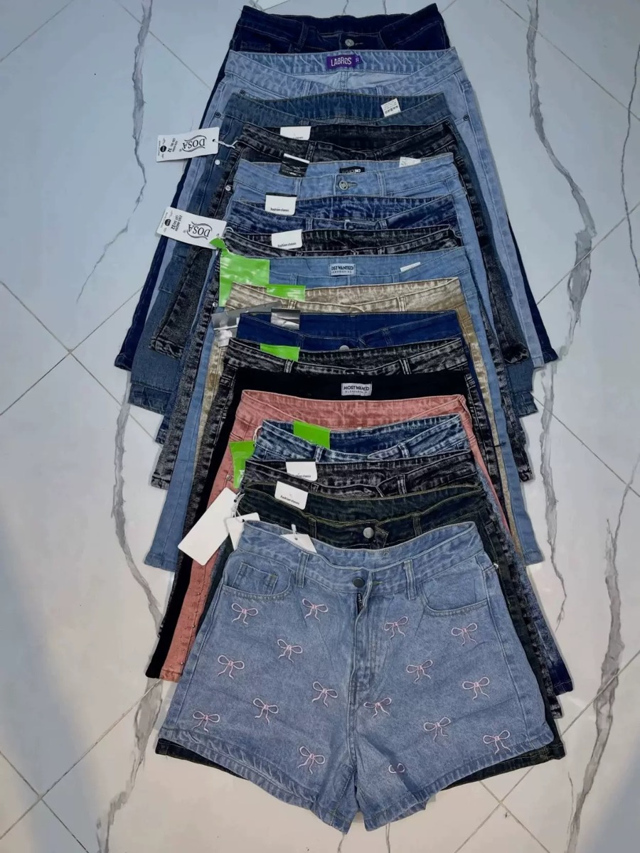 50 pcs shorts jeans