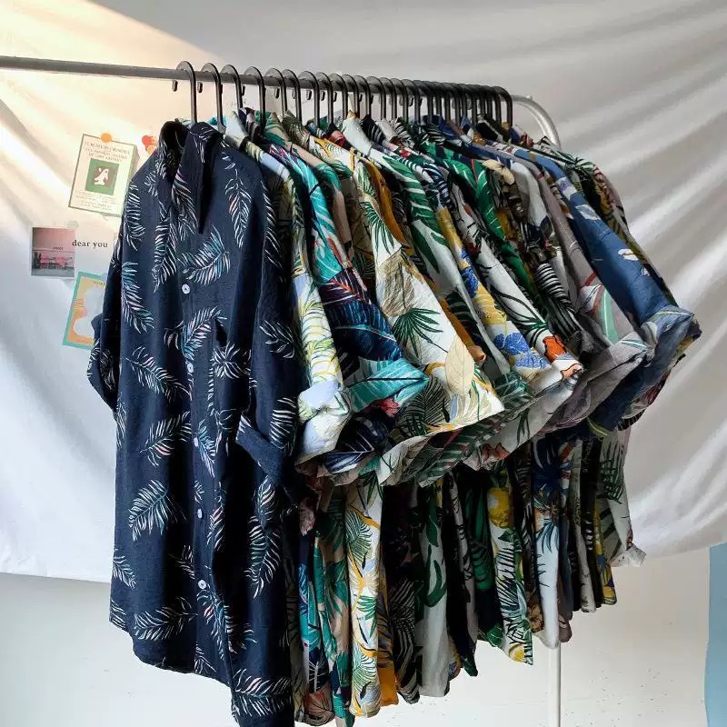 Men’s short sleeve beach tees
