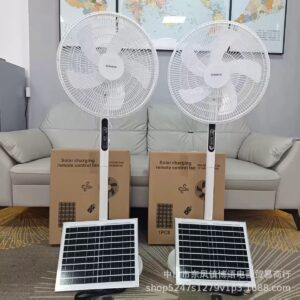 Remote control electric fan